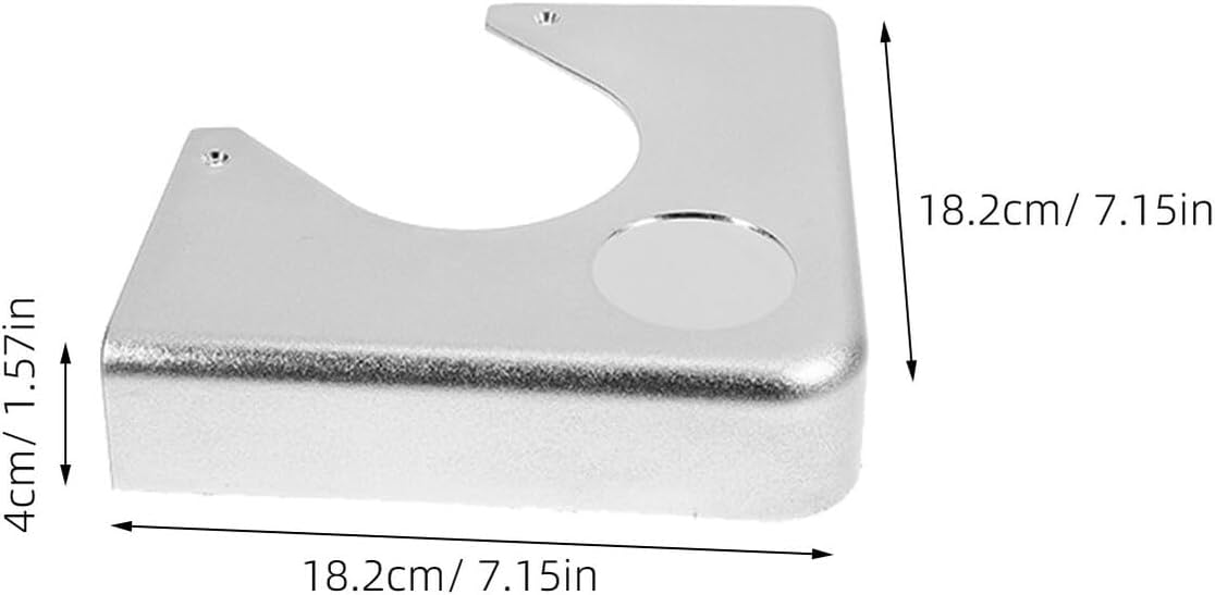 Alipis 8pcs Chrome Pool Table Corner Guards Versatile Billiard Table Corner Plates for Snooker Protective Hardware Accessories for Stability and Stylish Edge Upgrade