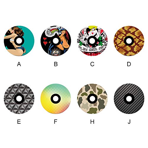 Loijon Fone de ouvido tampa superior da bicicleta liga de alumínio fone de ouvido espaçador kit hast