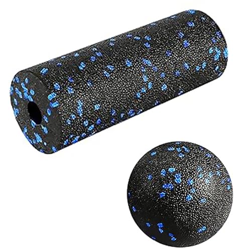 Juego de entrenamiento de fascia mini y bola de 8 cm, doble bola pequeña, juego de fascia para tratamiento eficaz de la fascia y puntos gatillo para columna vertebral, acupresión fascitis plantar
