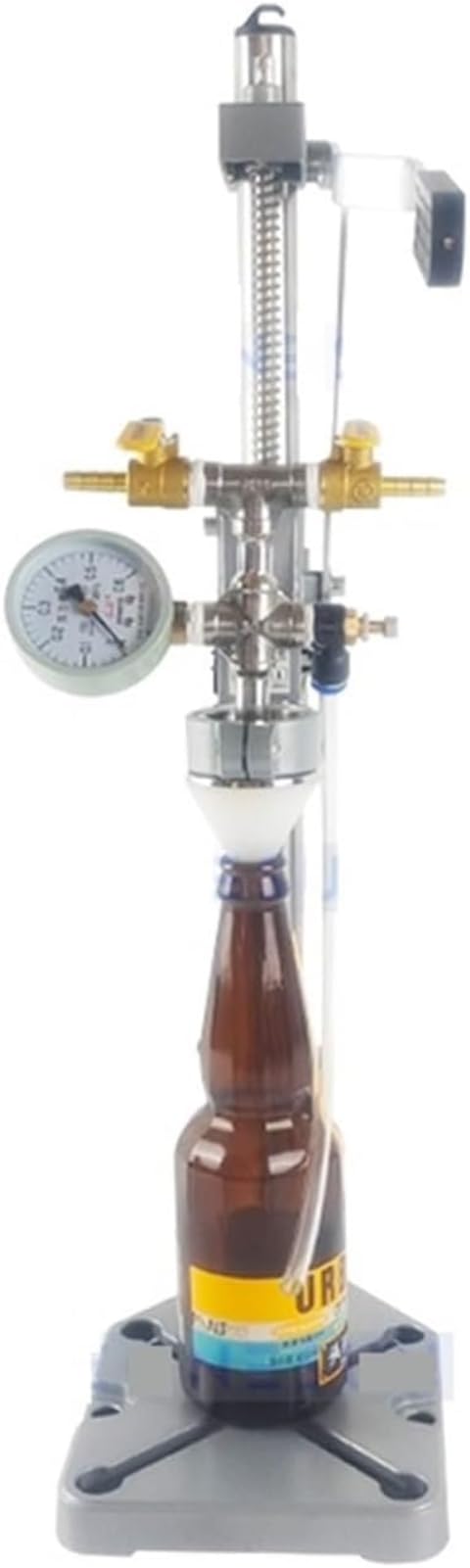 Manuelle Flüssigkeitsfüllmaschine für Bier Soda kohlensäurehaltige Getränke, Entschäumungsfüller mit guter Fließfähigkeit