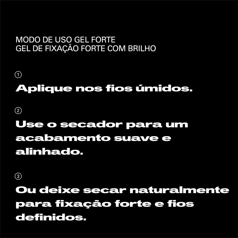 Sebastian Gel professionale Forte Shimmering Strong Hold Hair Gel - Gel per capelli non appiccicoso per definire i capelli (200 ml)