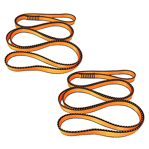 FOSER 18mm Nylon Climbing Sling Runner, 23KN Nylon Rope,Apply to Rock