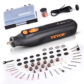 Kit Outil Rotatif Sans Fil DURATECH 12V - 118 Accessoires, 7 Vitesses, Batterie Li-Ion Incluse
