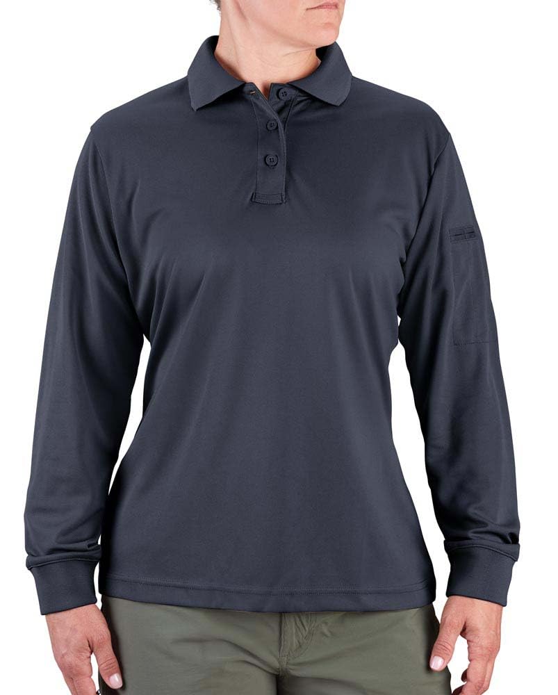 Propper Women's Uniform Long Sleeve Polo, LAPD Navy, Small