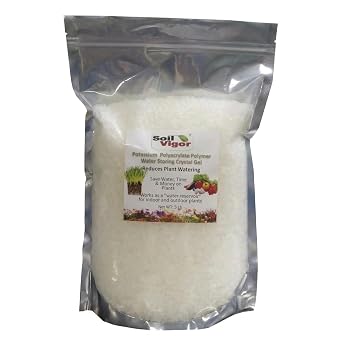 Commercial Grade Super Absorbent Polymer Potassium Based Water Crystal 5 Pound