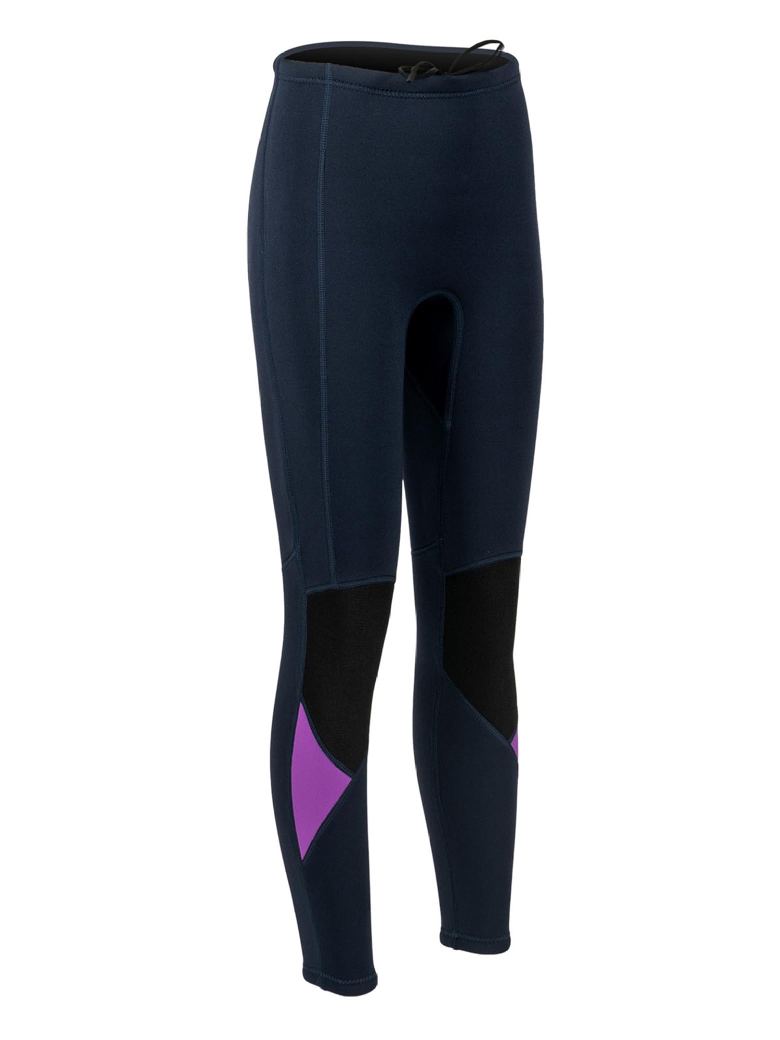 Pantalon en néoprène pour femme - Longueur : 3 mm - Taille réglable - Pour la plongée avec tuba, la natation, le surf, les sports nautiques