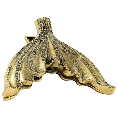 Clip de metal dorado con sujeción firme estilo vintage para álbumes de recortes