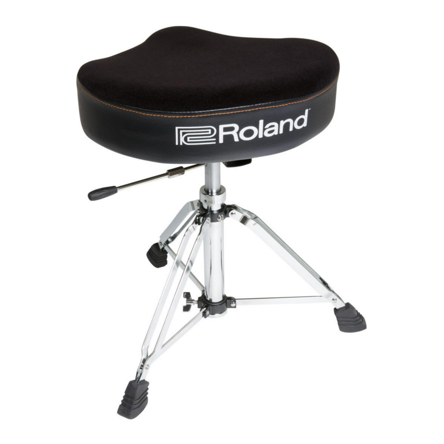 Sgabello per Batteria Roland a Sella, con seduta in velours e base idraulica - RDT-SH