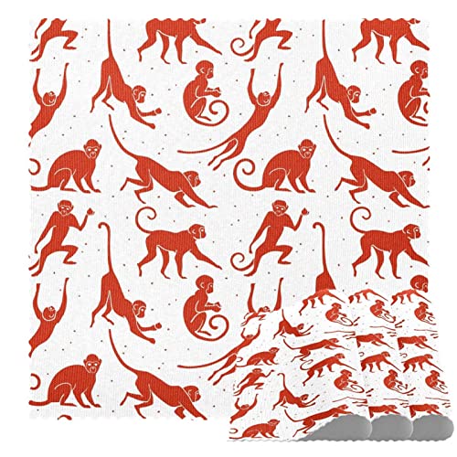 Set de table antidérapant Fun Monkeys pour protéger des plats chauds