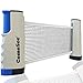 Comesee Ping Pong Net for Any Table, Retractable Table Tennis Nets and Posts Equipment for Replacement (Gray)