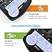 Tenergy TN456 Intelligent Universal Battery Charger with 4 Slots, LCD Display, USB Output, Power Adapter, Rechargeable Battery Charger for Li-ion/NiMH/NiCD Rechargeable Batteries