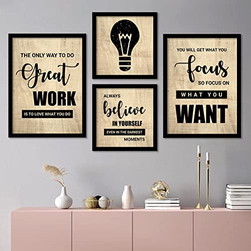 kotart Paper - Framed Posters For Home And Office Wall Decor - Mo...