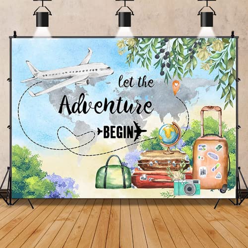 Fondo fotográfico viaje aventura 7x5ft miniatura 2