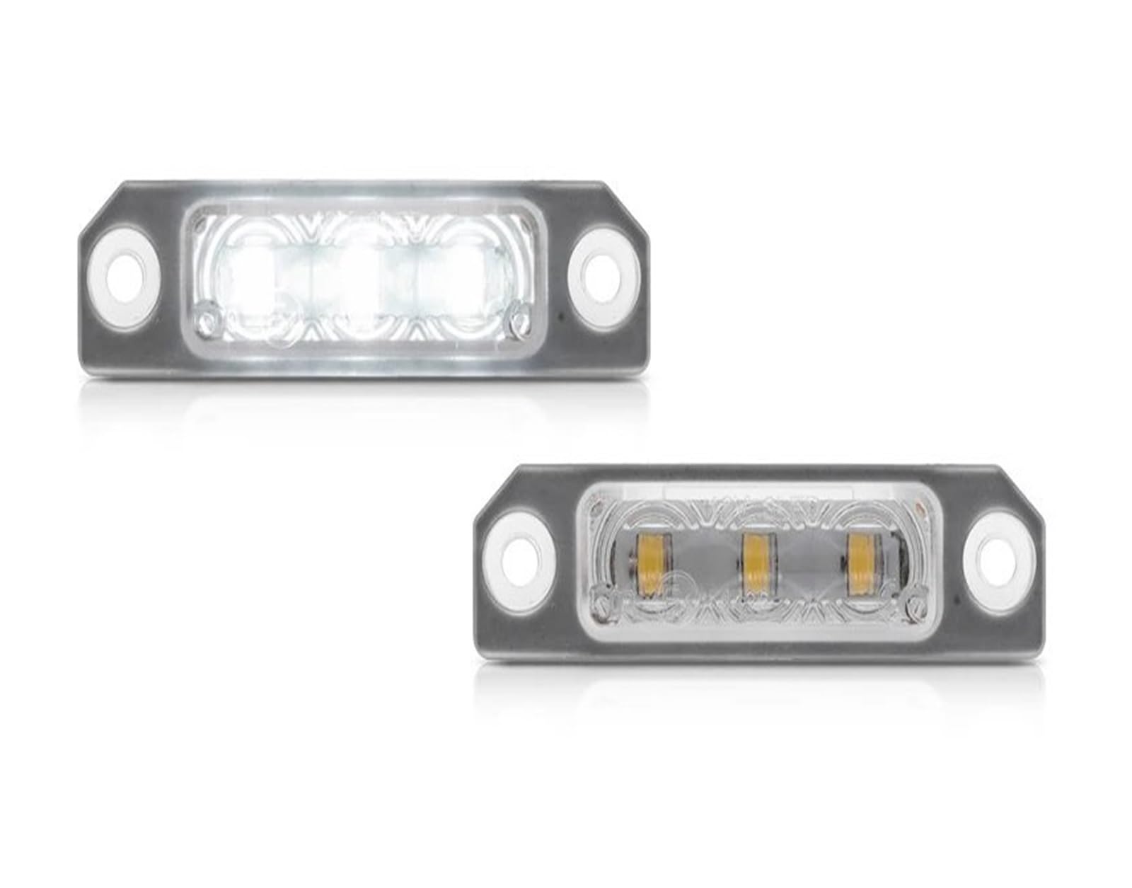 Luces matrícula LED Canbus Ford Focus Mustang evita error fundido blanco 2 uds 7
