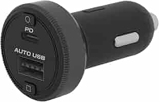 U_RA専用 DC-42W USB 2ポート PD30W 自動判定 アンビエントライト付き