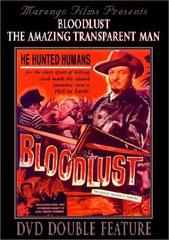 Bloodlust & Amazing Transparent Man Blu-ray peliculas clasicas terror USA