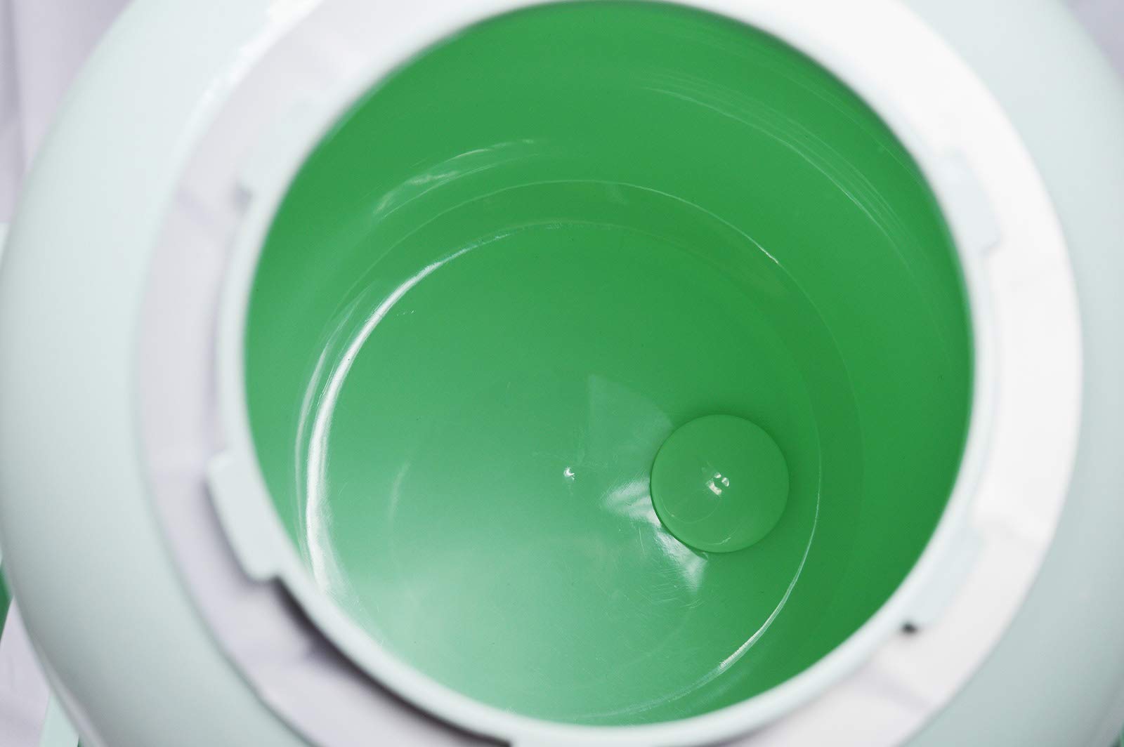 WonderWash Machine à laver portable pour appartement et petits espaces – Lave-linge manuel avec design rétro – Nettoyez le linge n'importe où avec notre comptoir, non électrique, petite laveuse – Vert