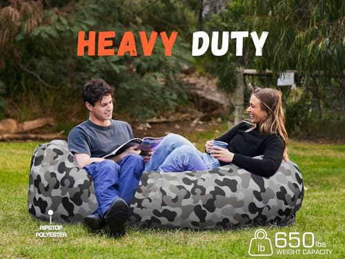 image for WEKAPO Inflatable Lounger Air Sofa Hammock-Portable,Water Proof& Anti-