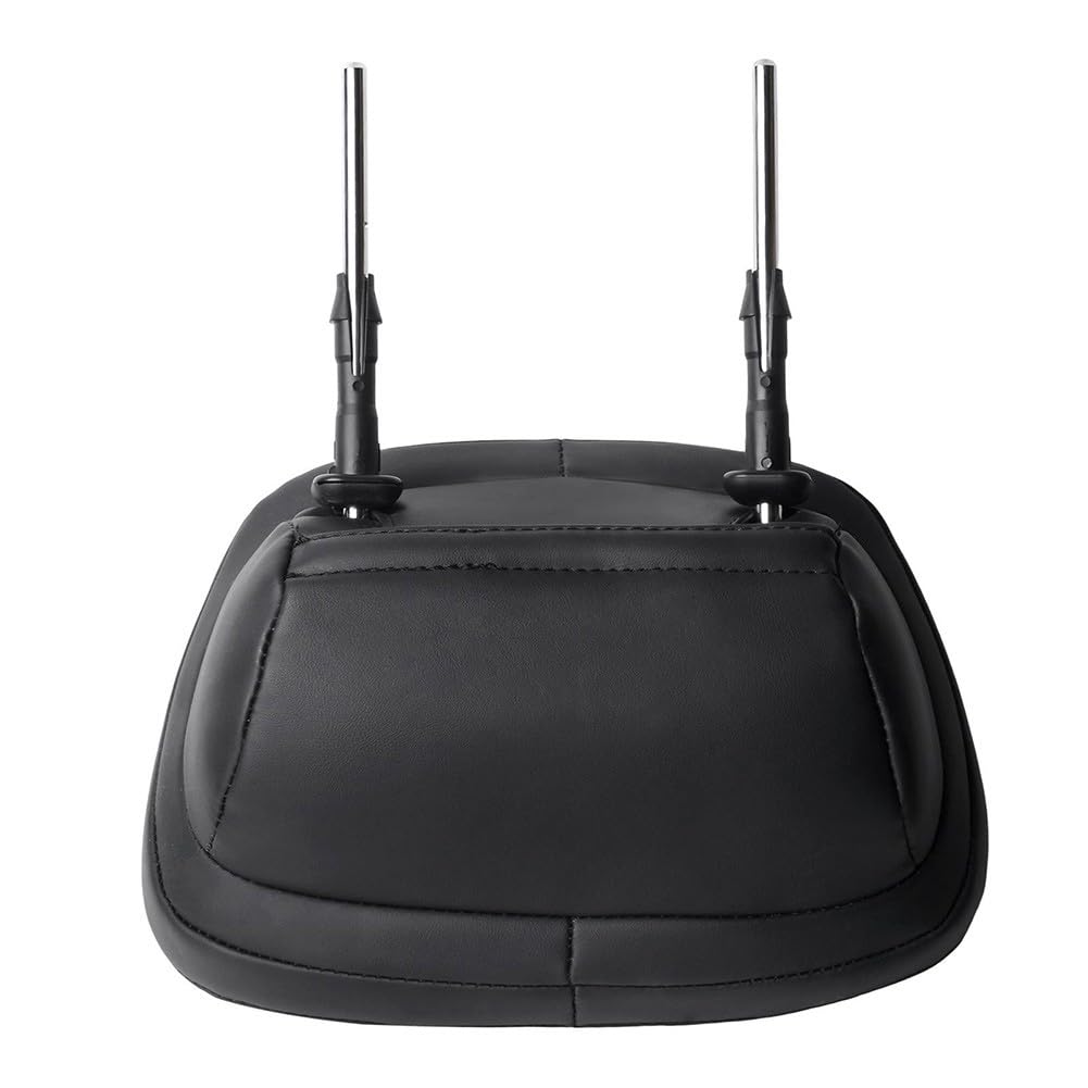 Appuie-tête de siège de voiture pour camping-car et monospace, distance entre les pôles centre à centre de 150 mm, cuir synthétique de qualité supérieure avec mousse à mémoire de forme,