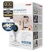 reer Video-Babyphone und IP Kamera BabyCam, einfache Einrichtung, Steuerung per kostenloser App IP BabyCam Weiß 1 Stück (1er Pack), Kabellos