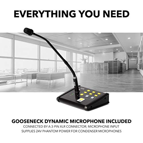 Buy Rane Commercial Zone Pager Tabletop Commercial Audio Smart Paging