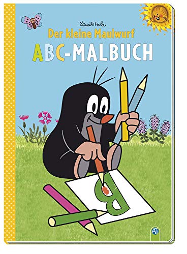 Trötsch Der kleine Maulwurf ABC-Malbuch: Beschäftigungsbuch Ausmalbuch Malbuch