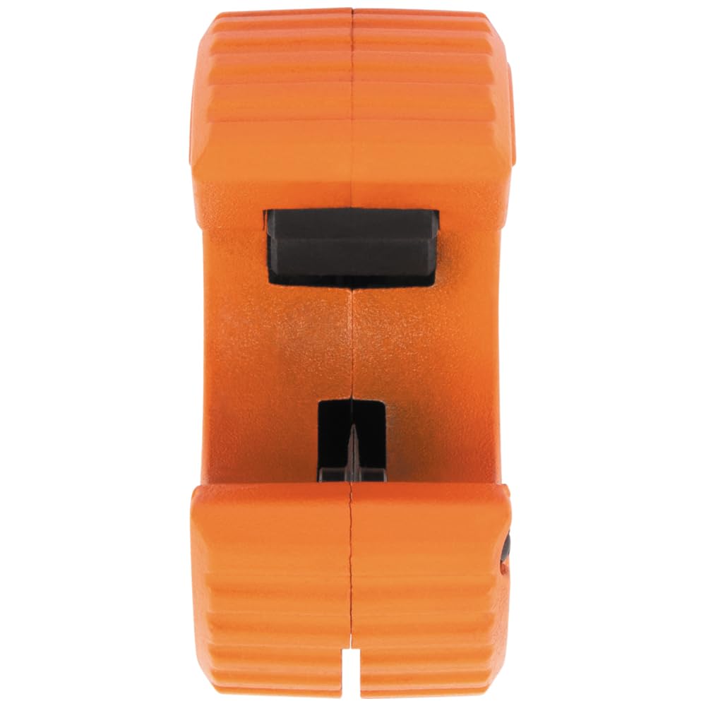 Klein Tools 50056 Coupe-tube en cuivre style C, capacité de coupe de 3/4", ultra compact pour les espaces restreints, rouleaux rotatifs libres