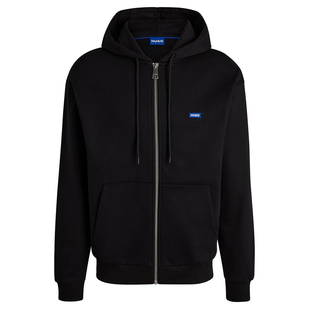 HUGO Men's Nadarasi 10249110 01 Sweatshirt, Black001,