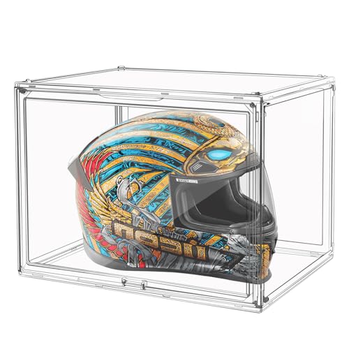 Cutora Extra Large 17.7'X13'X13' Clear Acrylic Organizer Box Display Case, Plastic Holder with...