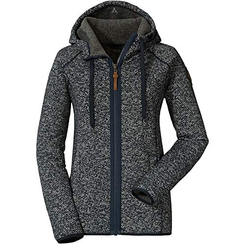 Schöffel Damen Fleece Hoody Aberdeen2, extra weiche Fleecejacke, warme und...