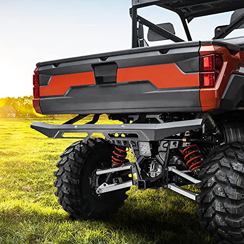Kemimoto Rear Bumper, Rear Brushguard Heavy Duty Compatible With 2018 2019 2020 2021 2022 2023 Polaris Ranger 1000/ Xp 1000/ Crew/Diesel Accessories (Replacement For #2882529) #TOP6