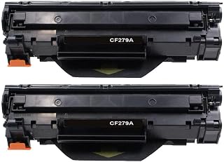 2 Pack Save on Many Compatible 79A CF279A Black BK 79A 79 A CF279 New Toner Cartridge for HP Pro M12w, Pro M12, Pro M12a, Pro MFP M26nw, Pro MFP M26, Pro MFP M26a
