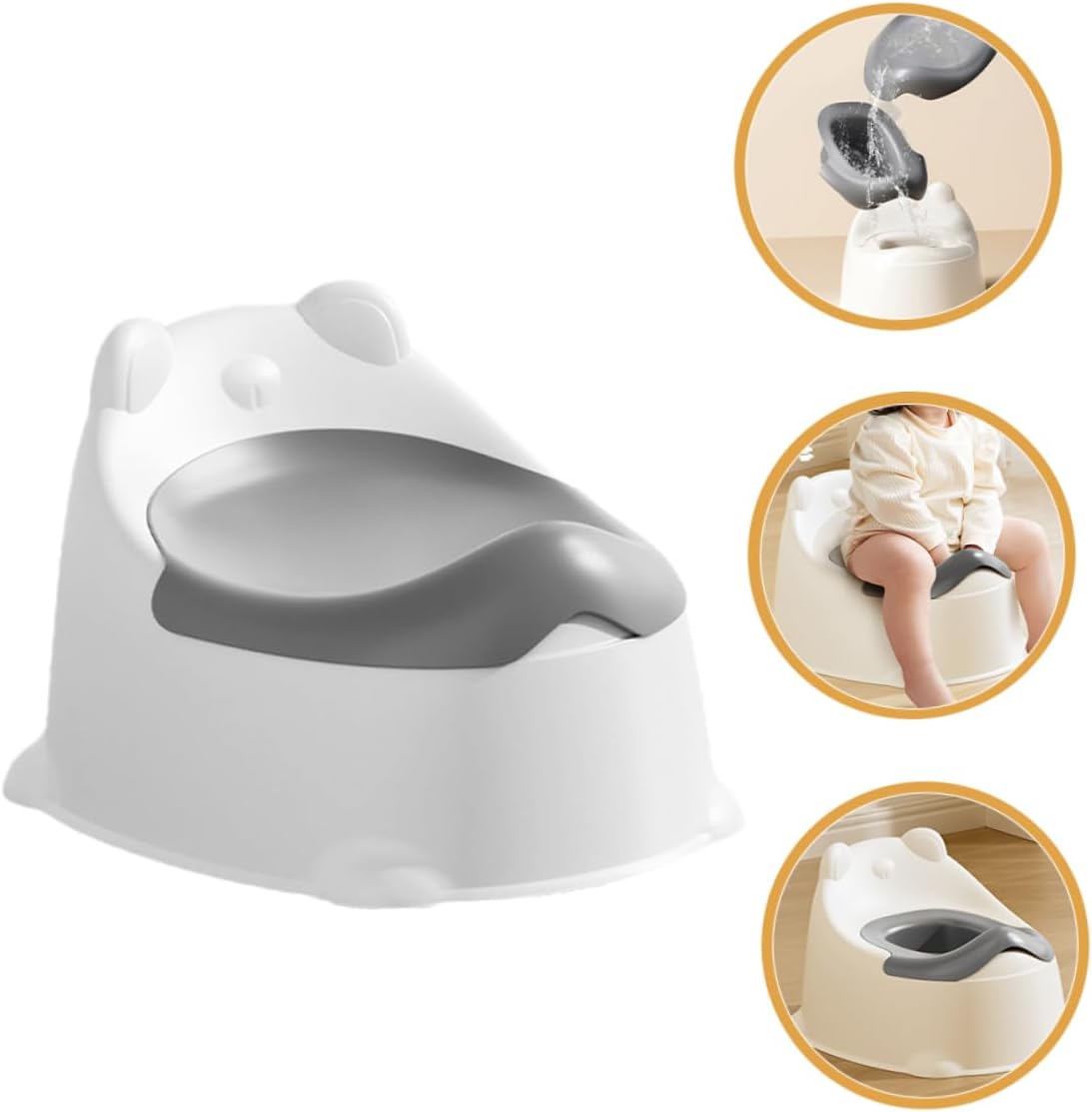 HANABASS Boy Girl Potty Training Toilet for Boy Girl Portable and Toilet Seat Cover and Comfortable for Travel