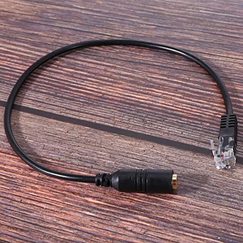 Adaptador cable 3.5mm a RJ9 para smartphones miniatura 6