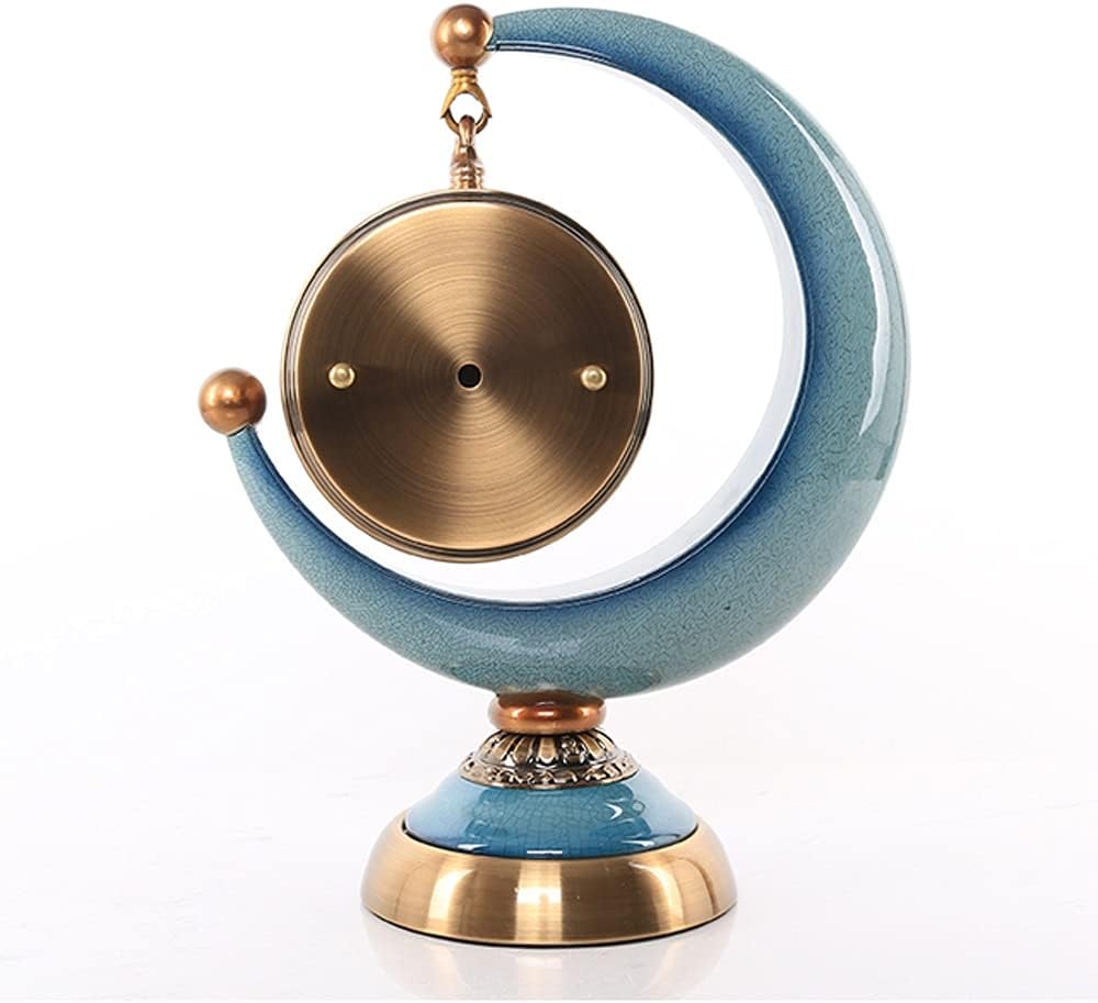 FMURY Home Living Room Decoration Table Clock, Creative Table Clock Table Clock Silent Table Clock