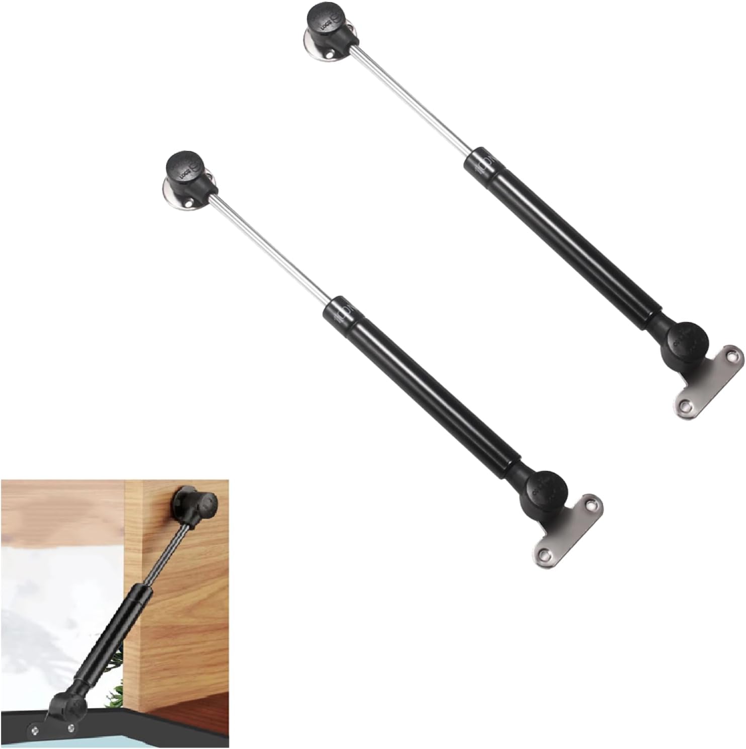 Toy Box Hinges, Cabinet Door HingesLid Lift Gas Spring Support Rod Hydraulic Slow Closing Kitchen Hinge Bracket