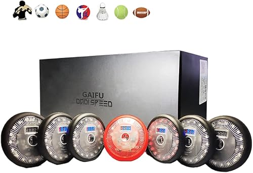 Lubeby Smart Sistema de luz de entrenamiento de reacción, juego de entrenamiento de agilidad de fútbol, mejora la velocidad de reacción para