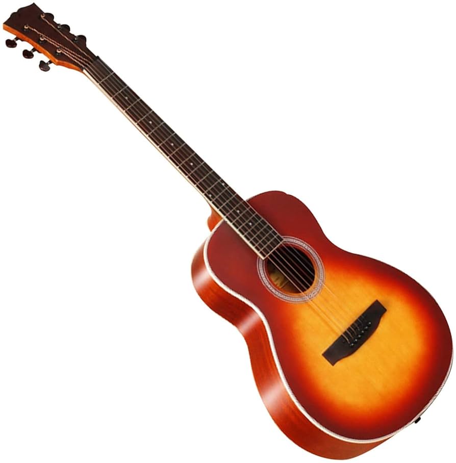 アコースティックギター オレンジ/ブラウン