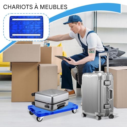 Diable polyvalent extensible pour simplifier votre déménagement et vos sorties camping