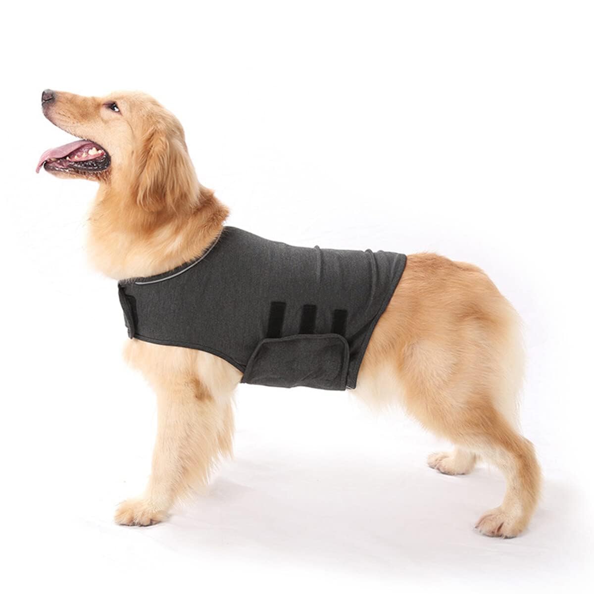 Pet Anxiety Relief Soothing Clothing Dog Stress Jacket Anti Scare Comfort Garment for Small Medium Large Dogs Calming Coat with Adjustable Design Soft Breathable Fabric