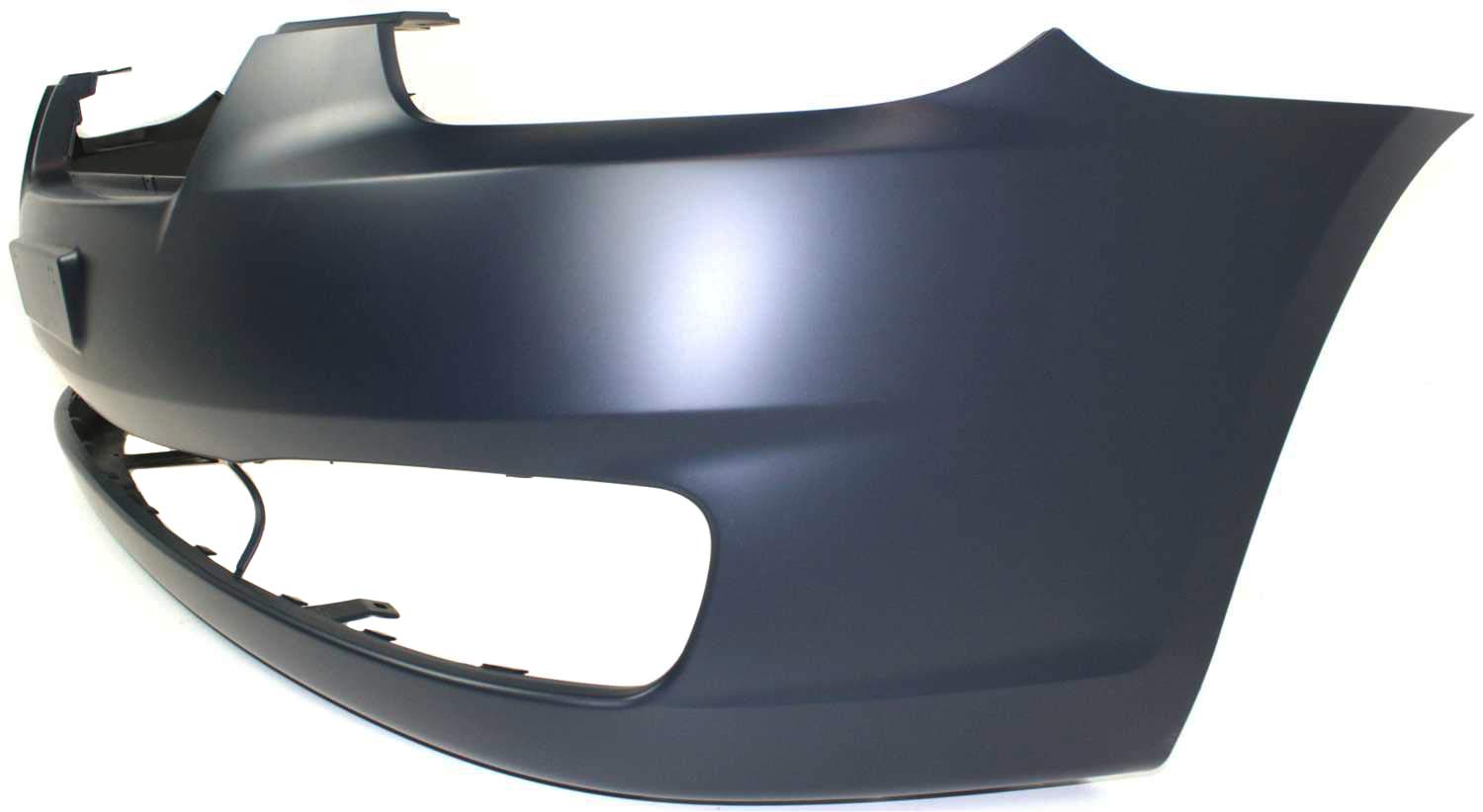 Evan Fischer Front Bumper Cover Compatible with 2006-2011 Hyundai Accent Primed with Tow Hook Hole (Hatchback 07-11)/Sedan