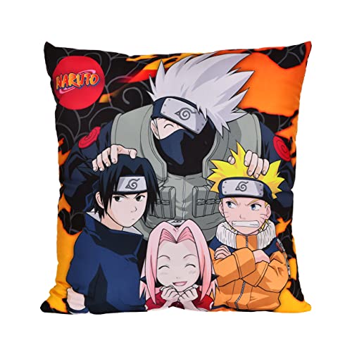 Elbenwald Cojín Naruto con Motivos del Equipo Konoha para Fans