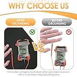 Grounding Mat Earthing UK,Grounding Mat,30x100cm Earthing Sheets for Improved Sleep Stress,Balance,Reduced Anxiety for Use at Home,Office,Work Ground Universal Pad for Health - Image 4