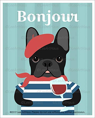 french bulldog in beret