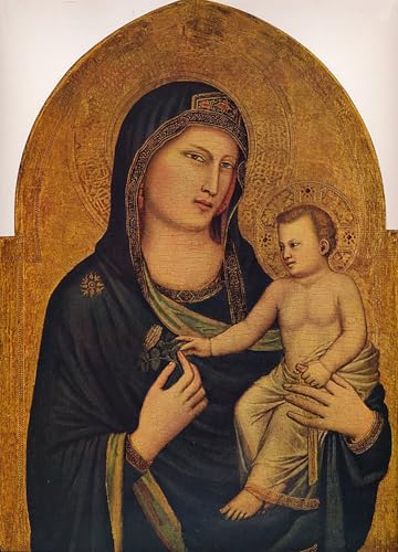 Affiche graffiti Giotto Di Bondone grand format pour decoration salon moderne