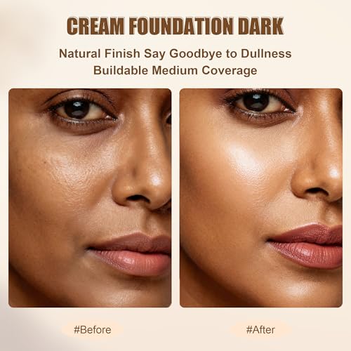 Image of HECI BEAUTY Tinted Foundation Stick, Balm to Cream Foundation with Light to Medium Coverage, Infused with Hydrating Ingredients, Dark 05,0.25 oz