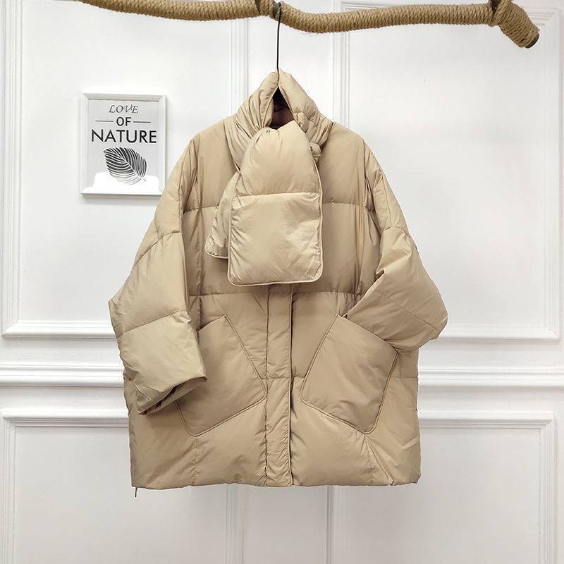 お値下げ‼️新品⭐︎SHIPS Colorsノーカラーダウン（マフラー付） SHIPS Colors:〈手洗い可能〉ウール チェック ストール 2