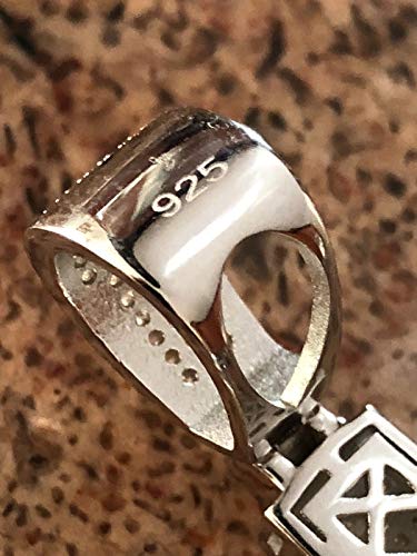 Harlembling Solid 925 Sterling Silver Iced Cross Pendant - Men's - 2X1.5 20 Grams - Fits Up To 8Mm Chains! #TOP5