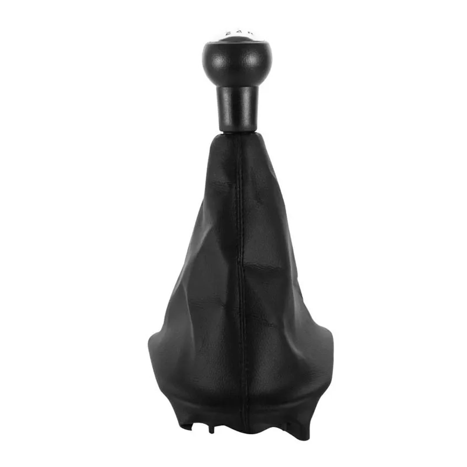 Glblpexelr Black Leather Gear Knob For Citroen For C3/C5/Xsara Car Accessories 5 Speed Gear Shift Knob Shifter Lever Stick Gaiter Boot Pu Cover