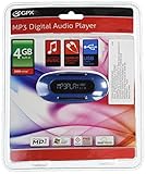 GPX MW151BU 4 GB Flash MP3 Player - Blue